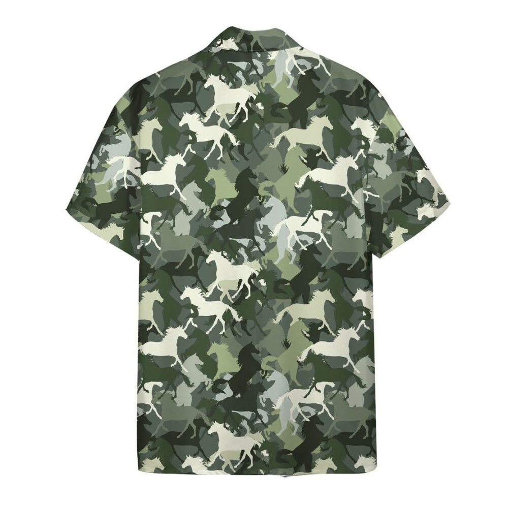 Horse Camo Hawaii Shirt