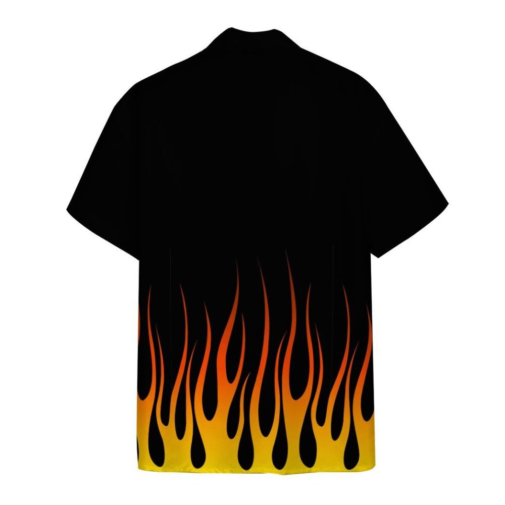 Hot Rod Flame Stencils Custom Hawaii Shirt