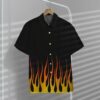 Hot Rod Flame Stencils Custom Hawaii Shirt Wemws