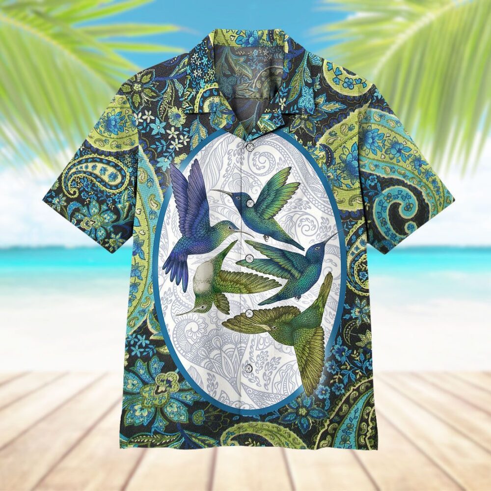 Hummingbird Flying Hawaii Shirt