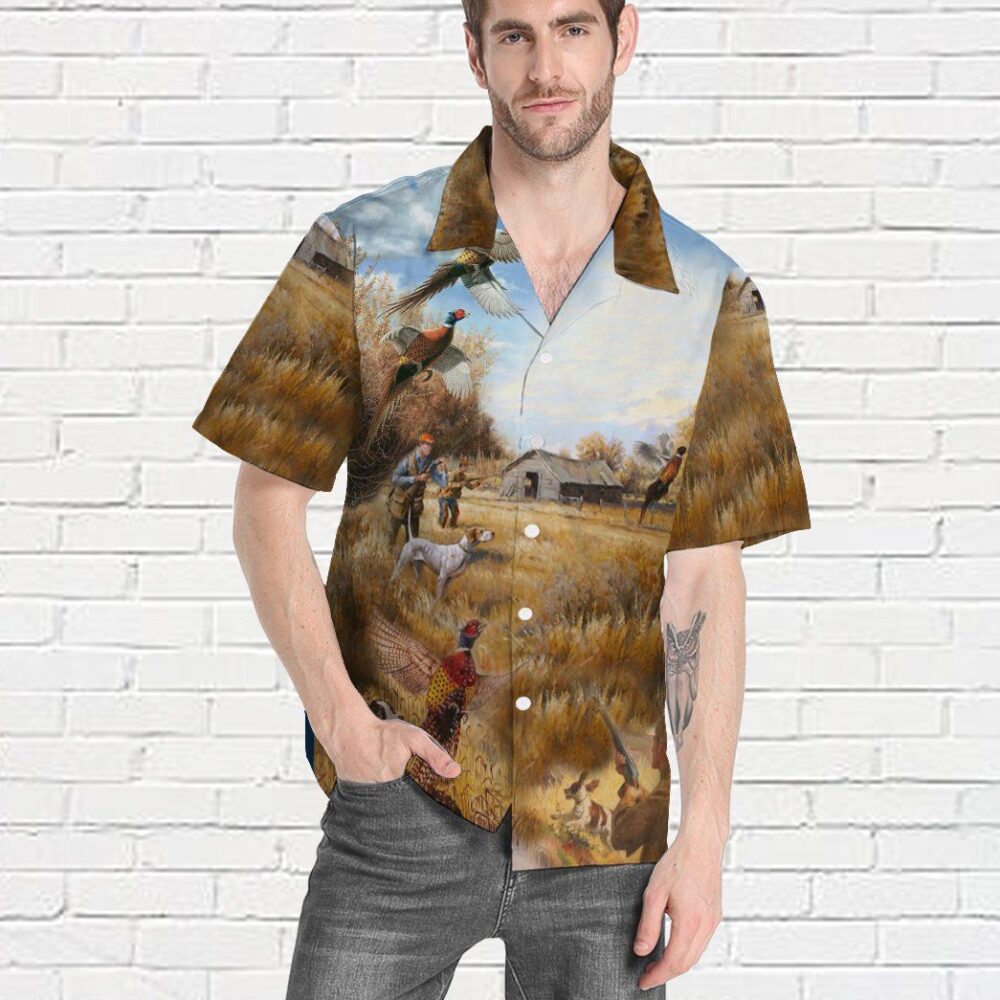 Hunting Hawaiian Custom Short Sleeve Shirts