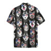 Husky American Flag Hawaii Shirt L0Kyu