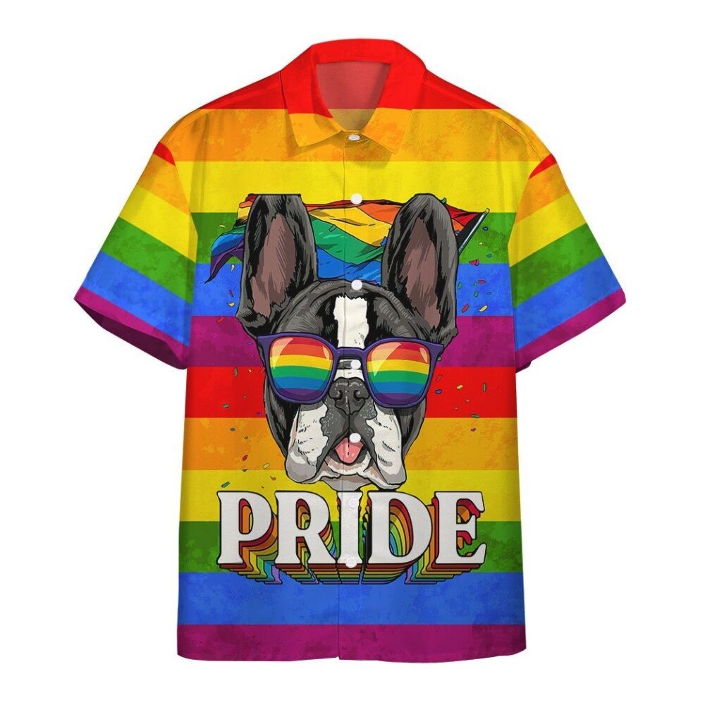 Im Proud And So Is My French Bulldog Custom Short Sleeve Shirts