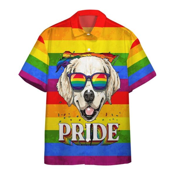 Im Proud And So Is My Golden Retriever Custom Short Sleeve Shirts