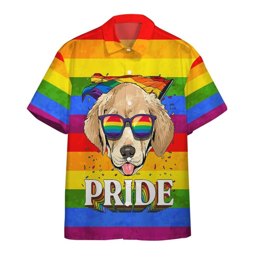 Im Proud And So Is My Labrador Retriever Custom Short Sleeve Shirts