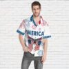 Independence Day Eagle Custom Short Sleeve Shirt Fxicw