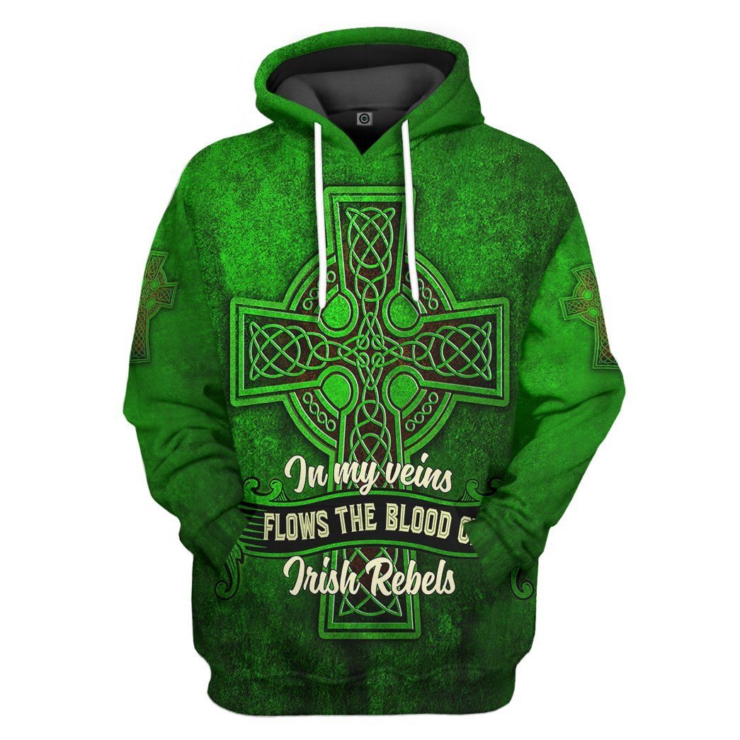 Irish St Patrick Day v2 All Over Print T-Shirt Hoodie Apparel