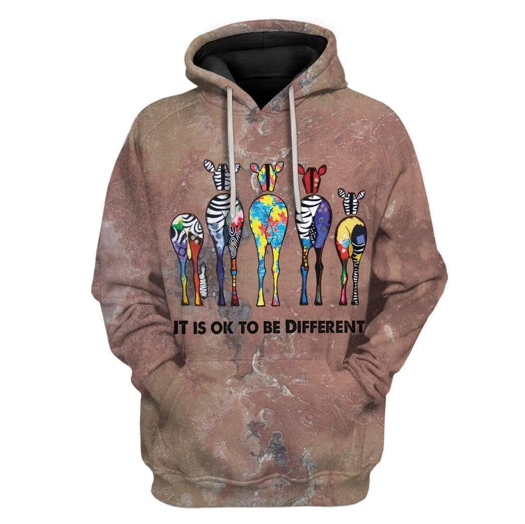 It Is Ok To Be Different Custom T-Shirts Hoodies Apparel