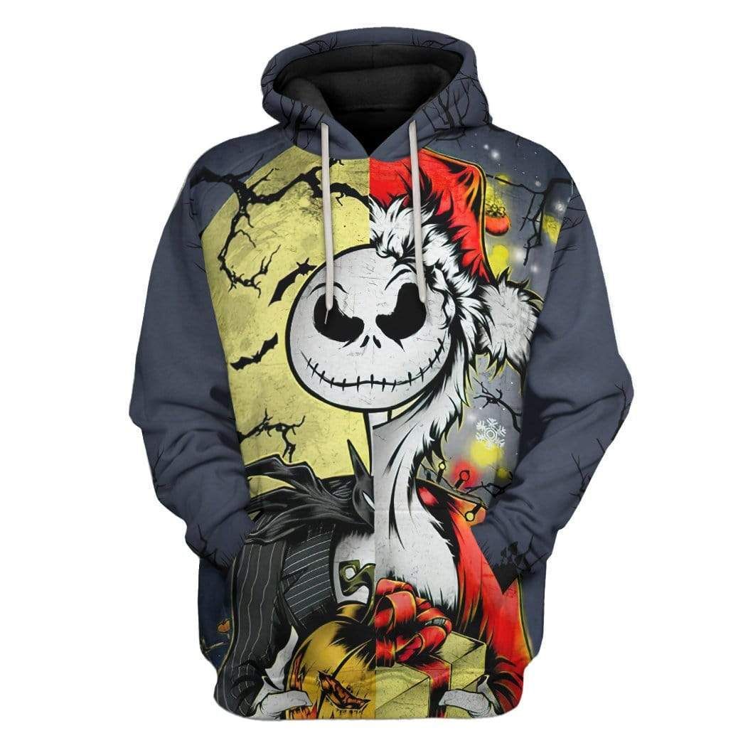 Jack Skellington Halloween And Grinch Apparel