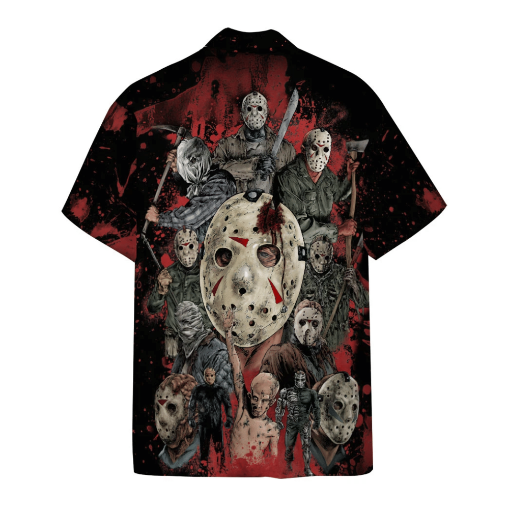 Jason Horror Custom Short Sleeve Shirt