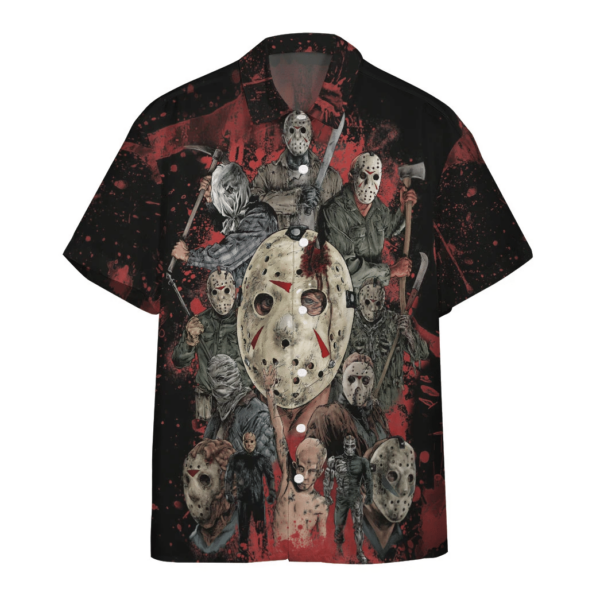 Jason Horror Custom Short Sleeve Shirt