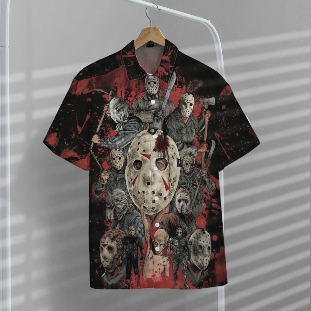 Jason Horror Custom Short Sleeve Shirt