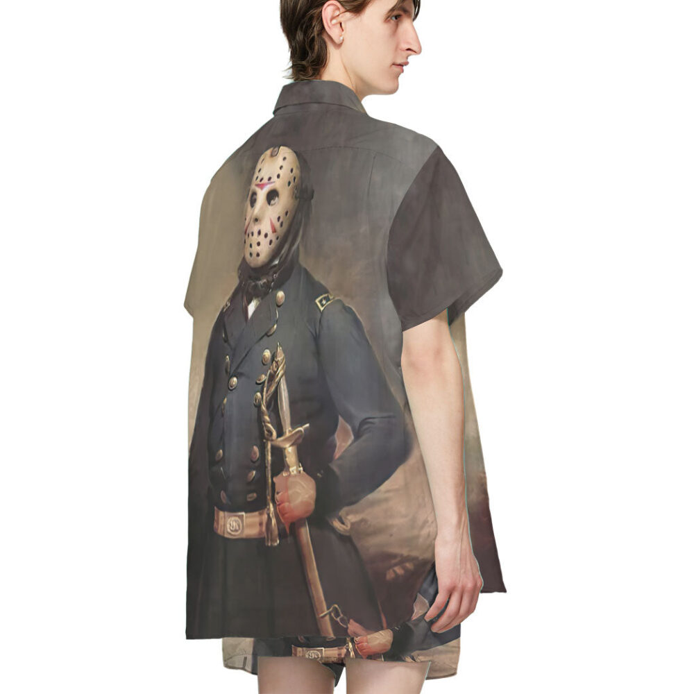 Jason Voorhees Friday The 13Th Portrait Custom Short Sleeve Shirt