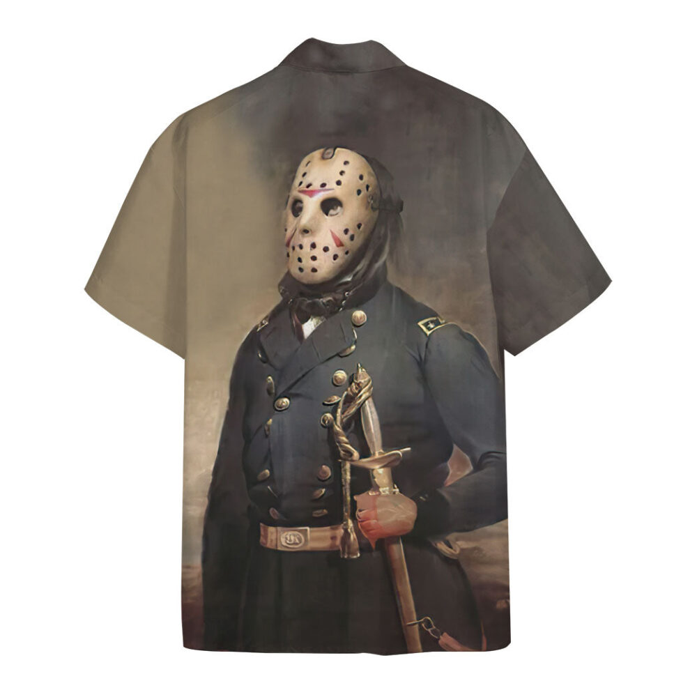 Jason Voorhees Friday The 13Th Portrait Custom Short Sleeve Shirt