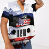 Jeep American Flag Hawaii Shirt Goghv