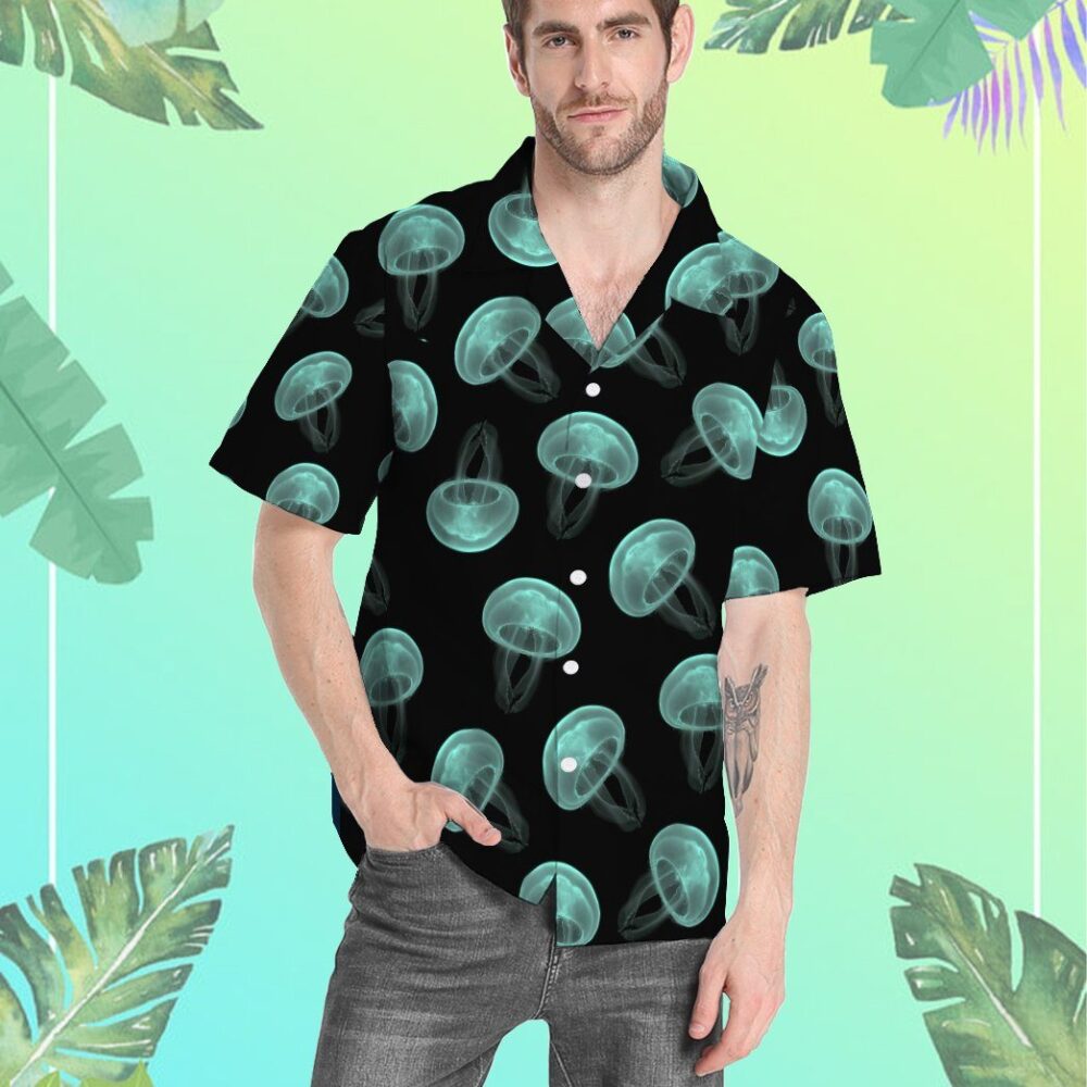 Jellyfish X Ray Custom Short Sleeve Shirt