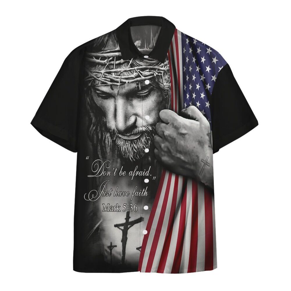 Jesus Christ Just Have Faith Custom Short Sleeve Shirts