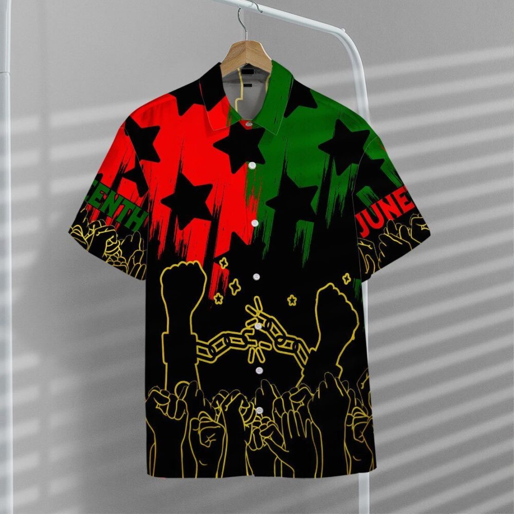 Juneteenth Custom Hawaii Shirt