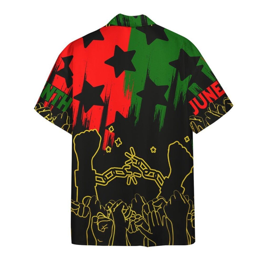 Juneteenth Custom Hawaii Shirt