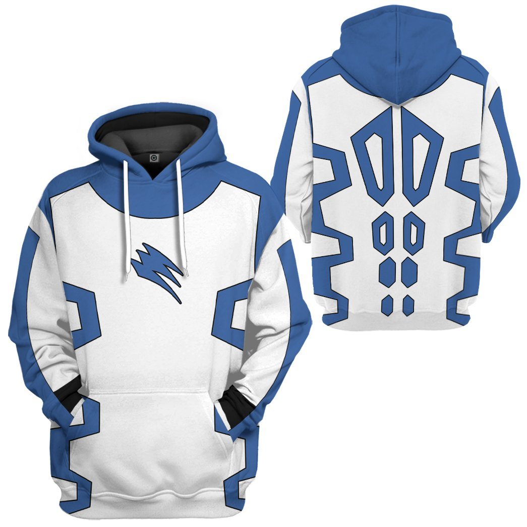 Jungle Fury Blue Power Ranger Tshirt Hoodie Apparel