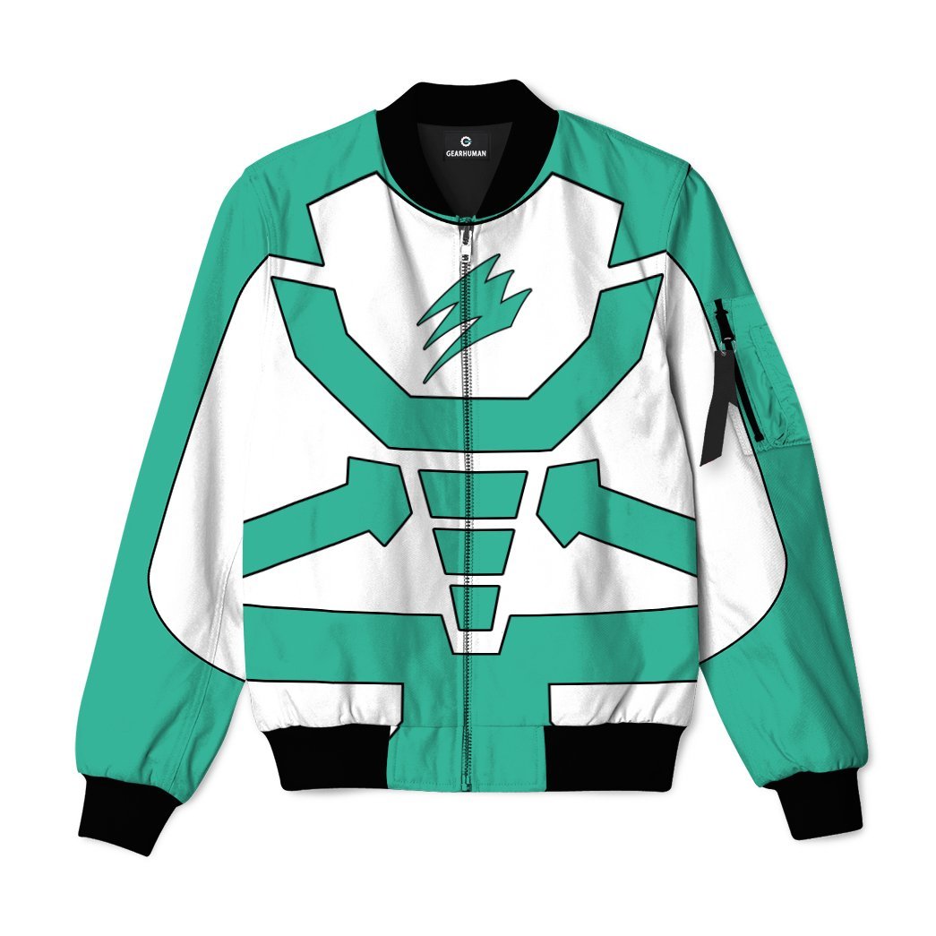 Jungle Fury Elephant Power Ranger Bomber Jacket