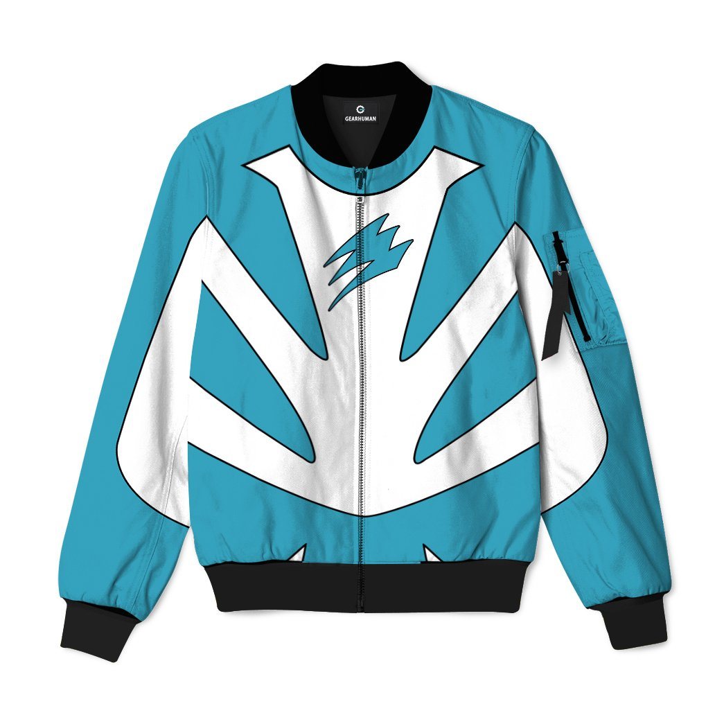 Jungle Fury Shark Power Ranger Bomber Jacket