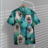 Keeshond Dog Summer Custom Short Sleeve Shirt 3Qdbt