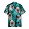 Keeshond Dog Summer Custom Short Sleeve Shirt Dckur