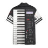 Keyboard Piano Hawaii Shirt P0Ftn