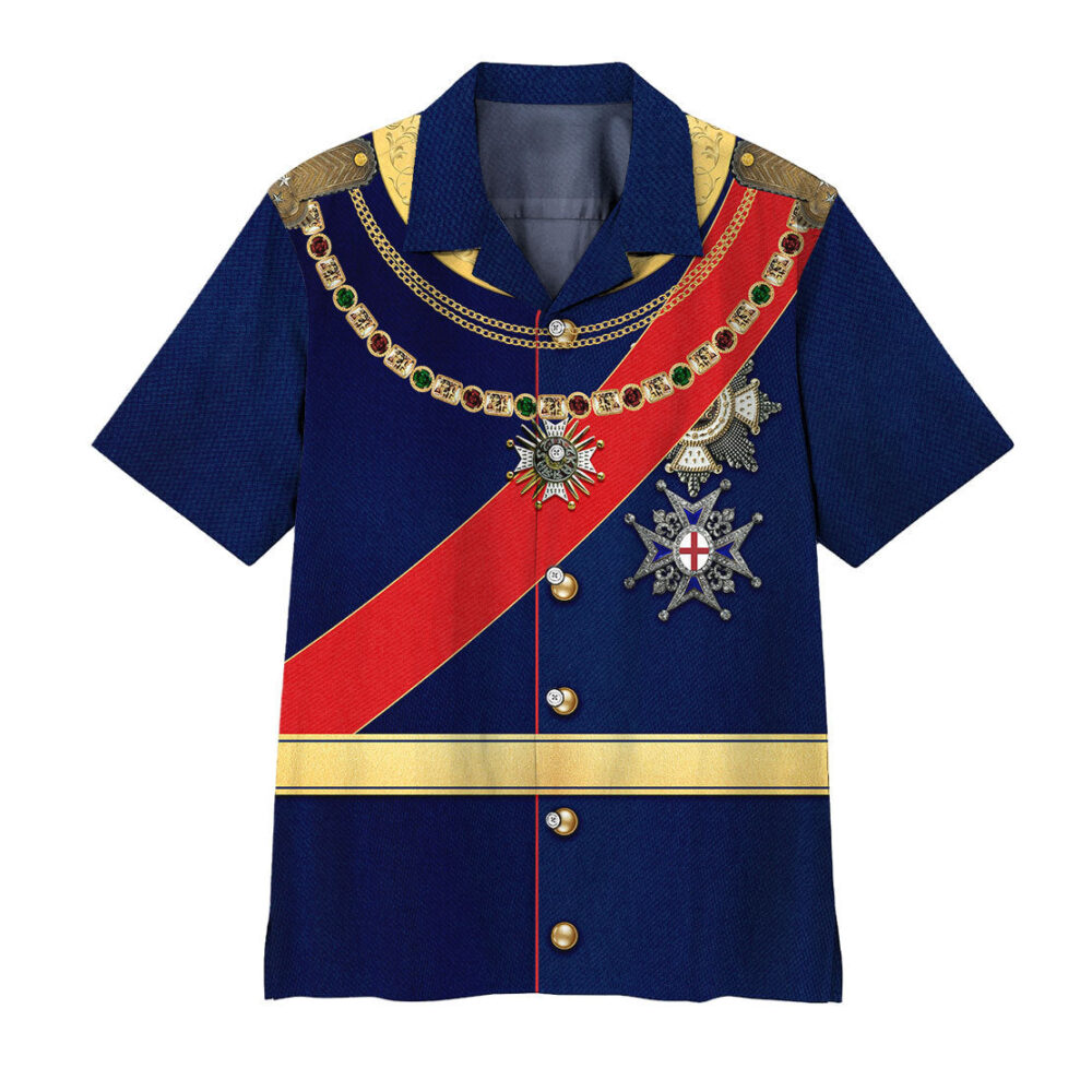 King Ludwig Ii Of Bayern Custom Hawaii Shirt