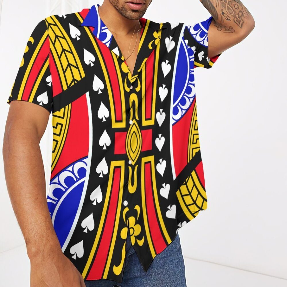 King Of Spades David Custom Hawaiian Shirts For Men And Women