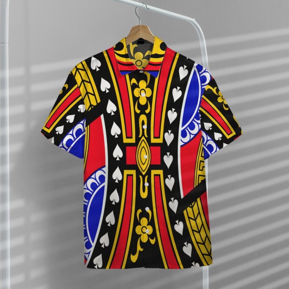 King Of Spades David Custom Hawaiian Shirts For Men And Women