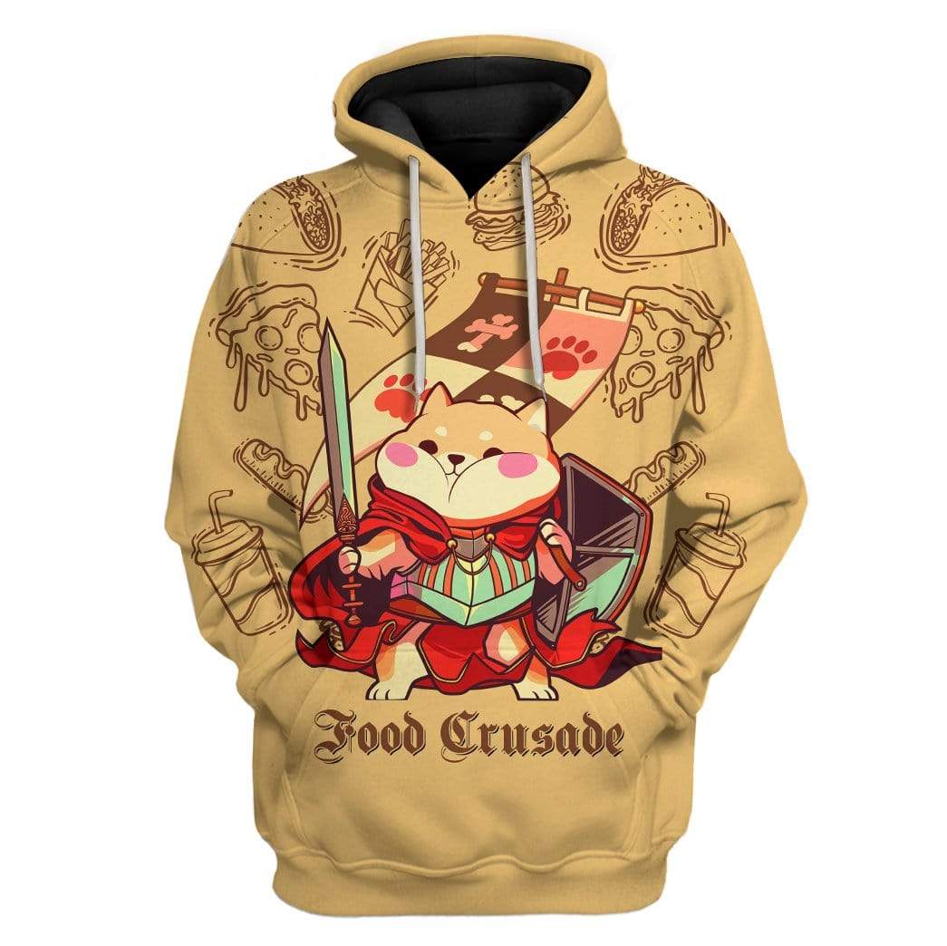 Knight Shiba Battlefield v2 Custom Hoodie Apparel