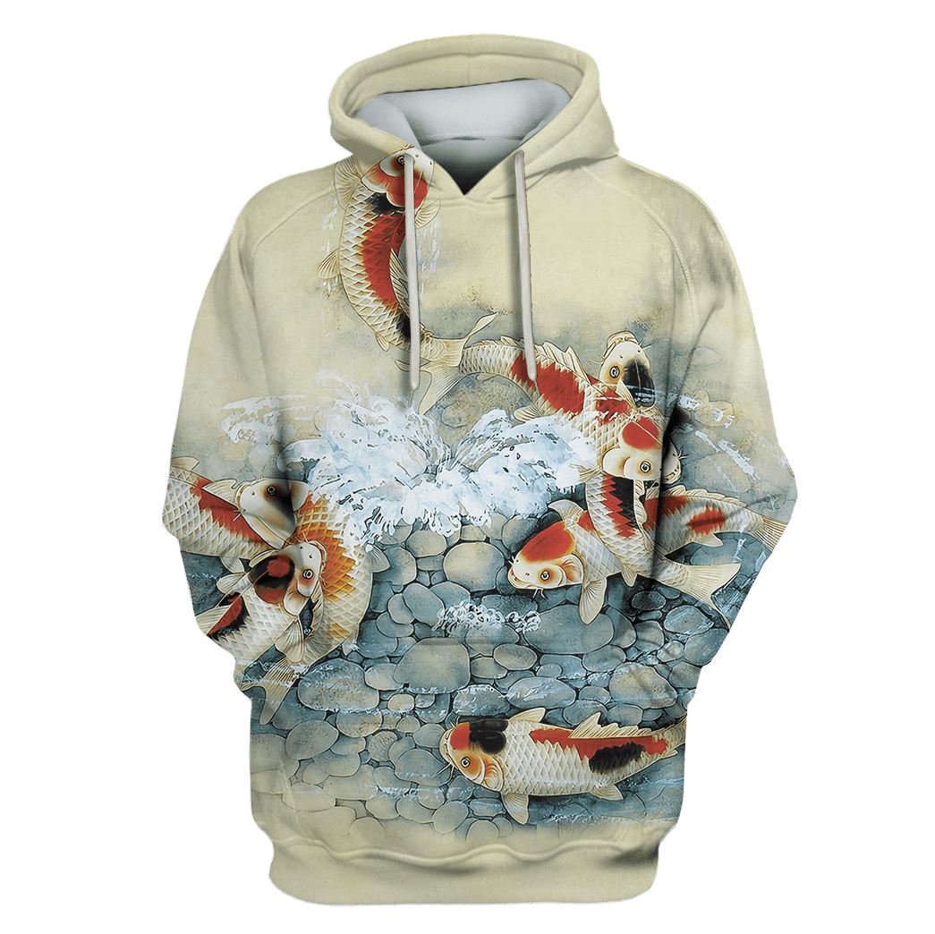 Koi fish Custom T-Shirt Hoodie Apparel