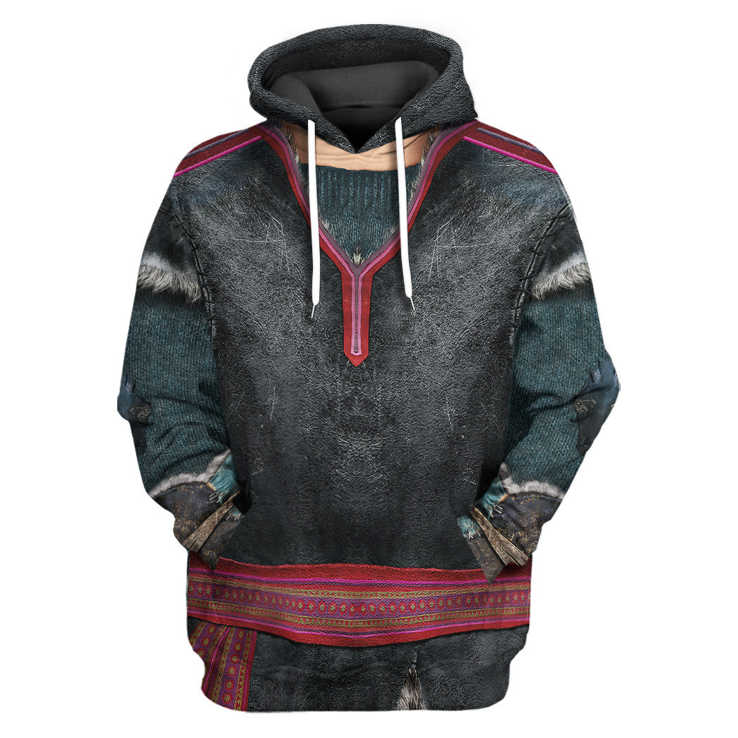 Kristoff Frozen Custom Hoodie Tshirt Apparel