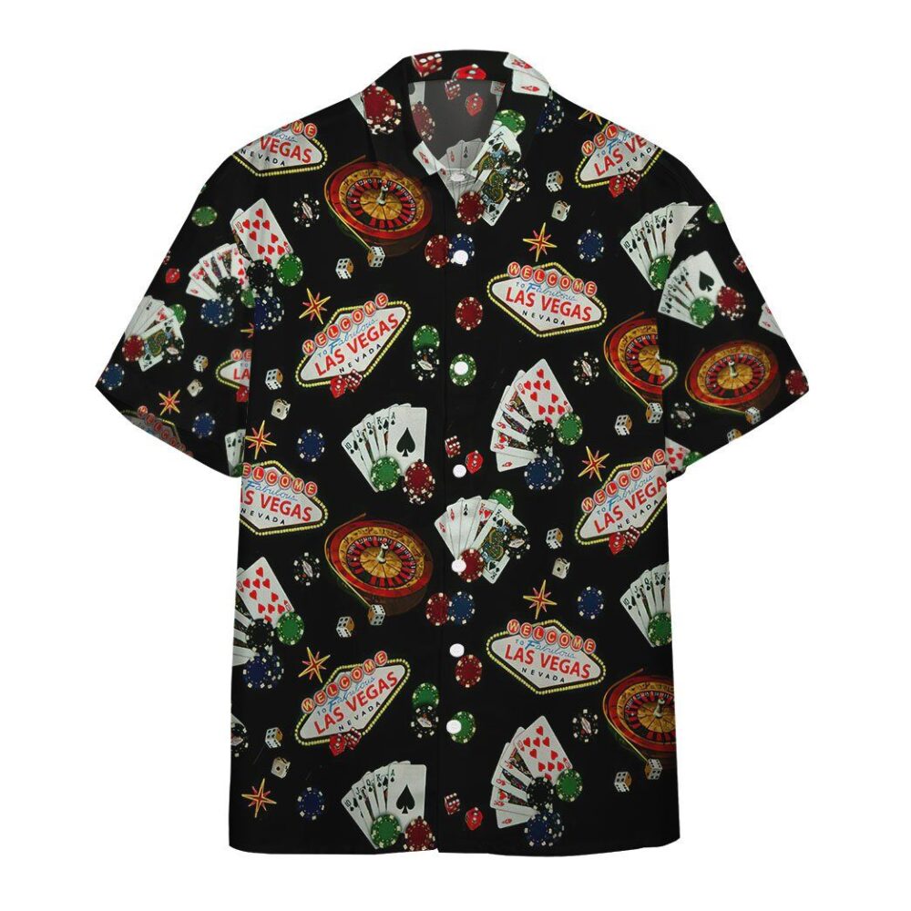 Las Vegas Gambling Custom Hawaii Shirt