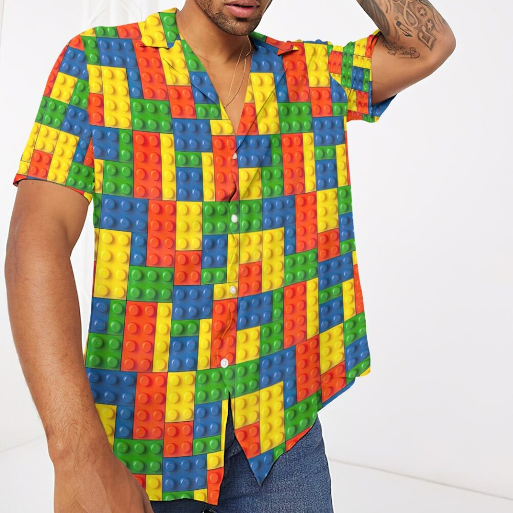 Lego Fabric Custom Hawaii Shirt