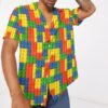 Lego Fabric Custom Hawaii Shirt Biiml