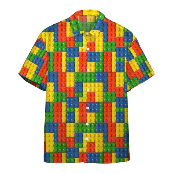 Lego Fabric Custom Hawaii Shirt