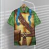 Leonardo Tmnt Leo Cosplay Custom Short Sleeve Shirt Bgb0M