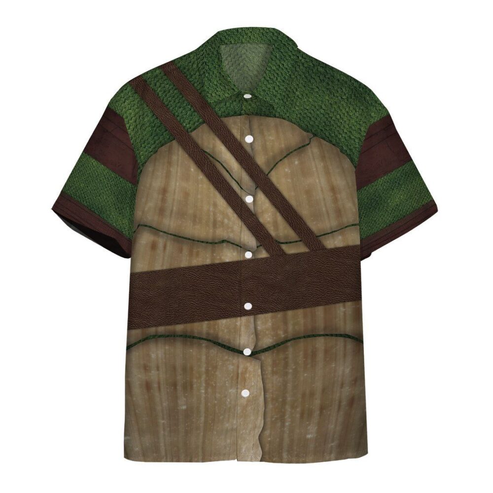 Leonardo Tmnt Leo Hawaii Shirt