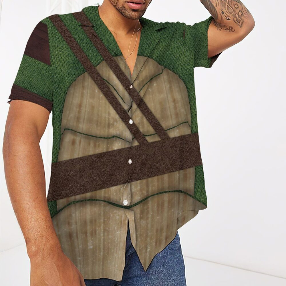 Leonardo Tmnt Leo Hawaii Shirt