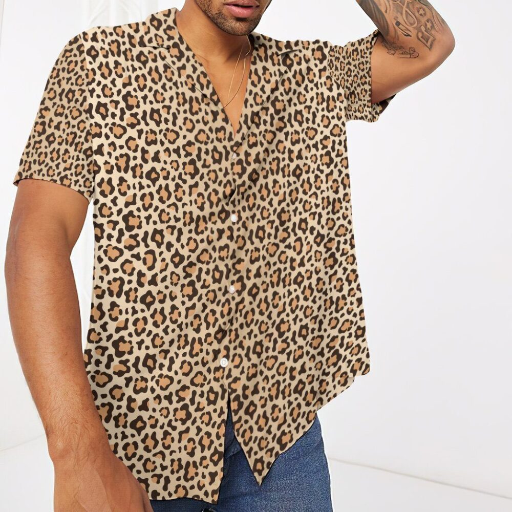 Leopard Skin Custom Hawaiian Shirts For Men And Women