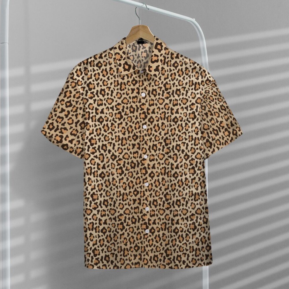 Leopard Skin Custom Hawaiian Shirts For Men And Women