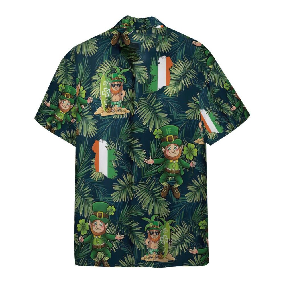 Leprechaun Tropical Hawaii Style Custom Hawaiian Shirt