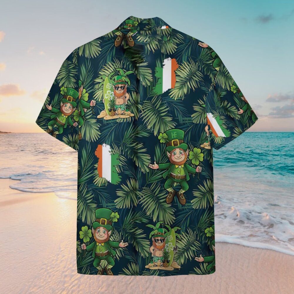 Leprechaun Tropical Hawaii Style Custom Hawaiian Shirt