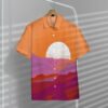 Lesbian Pride Sunrise Custom Hawaii Shirt Ssmnd