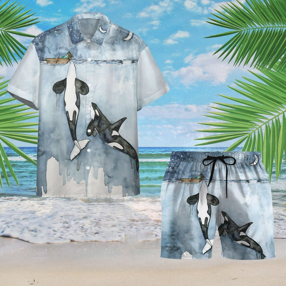 Let Orca Kiss You Custom Hawaii Shirt