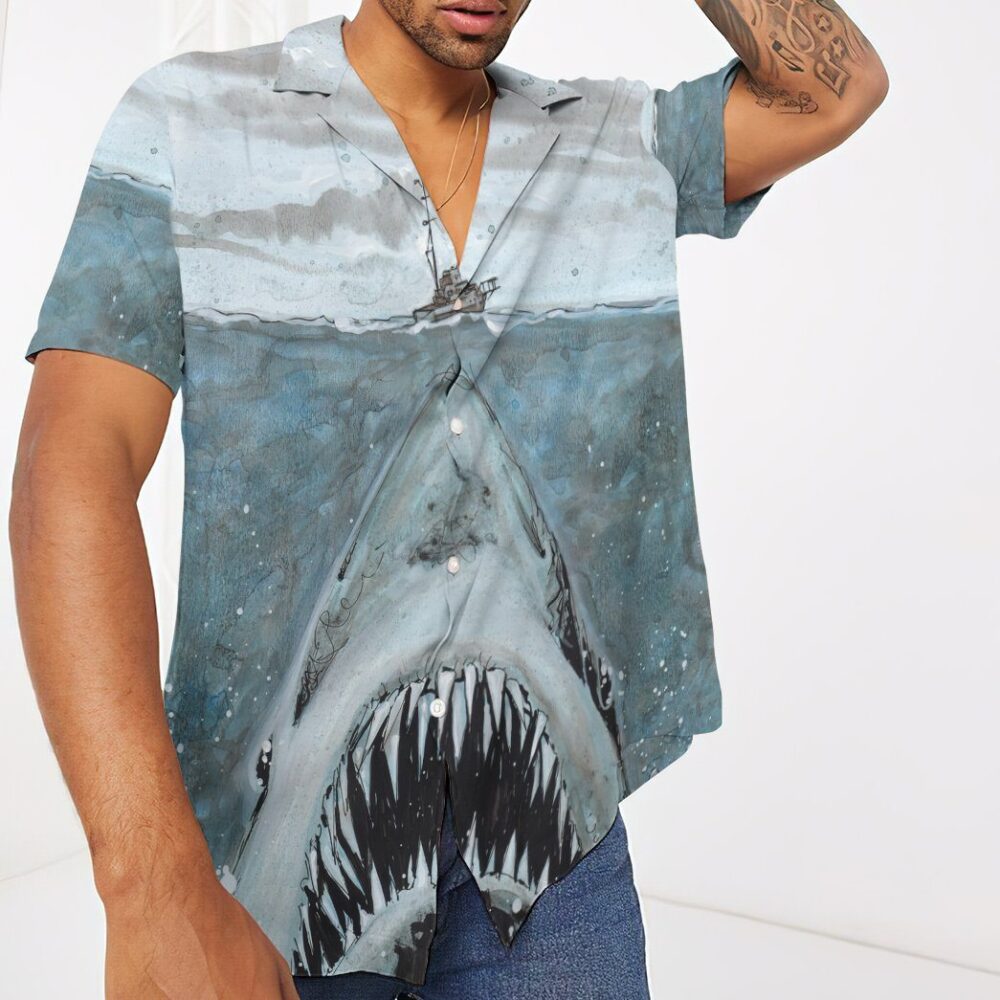 Let Shark Kiss You Custom Short Sleeve Shirt