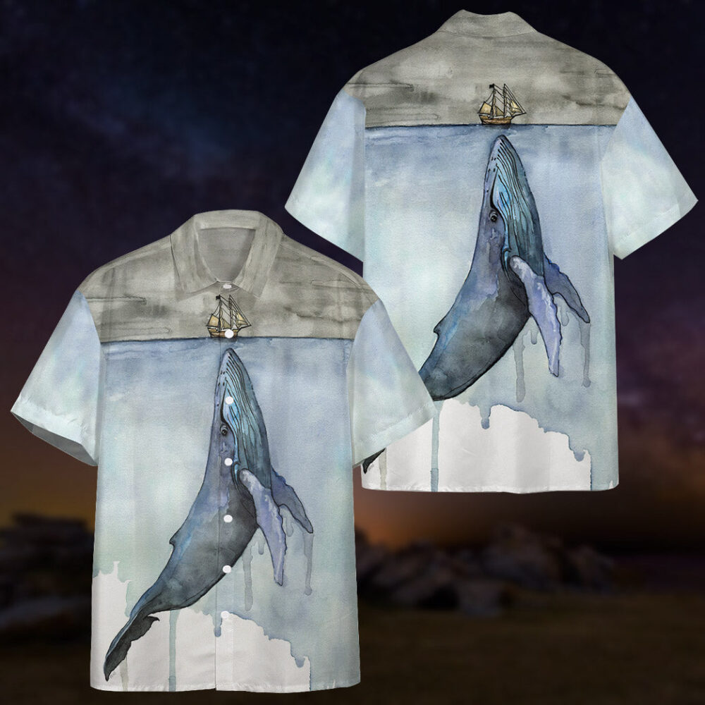 Let Whale Kiss You Custom Short Sleeve Shirt